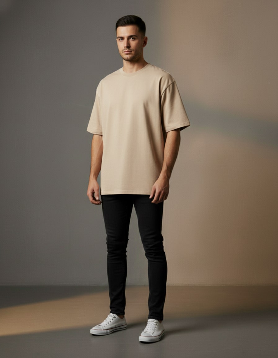 "Freedom Angel" Oversized Graphic T-Shirt