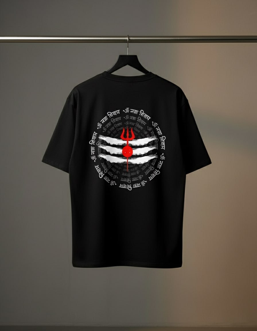 "Shiva" Oversized Graphic T-Shirt