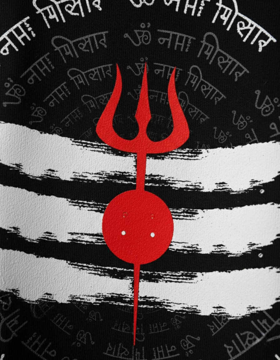 "Shiva" Oversized Graphic T-Shirt